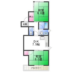 パールハイツの物件間取画像